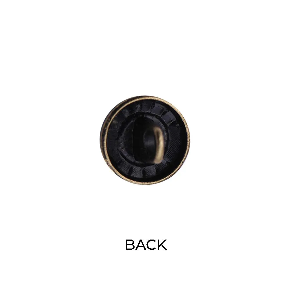 10mm (16L) Designer Metal Buttons for Shirts/Kurtas