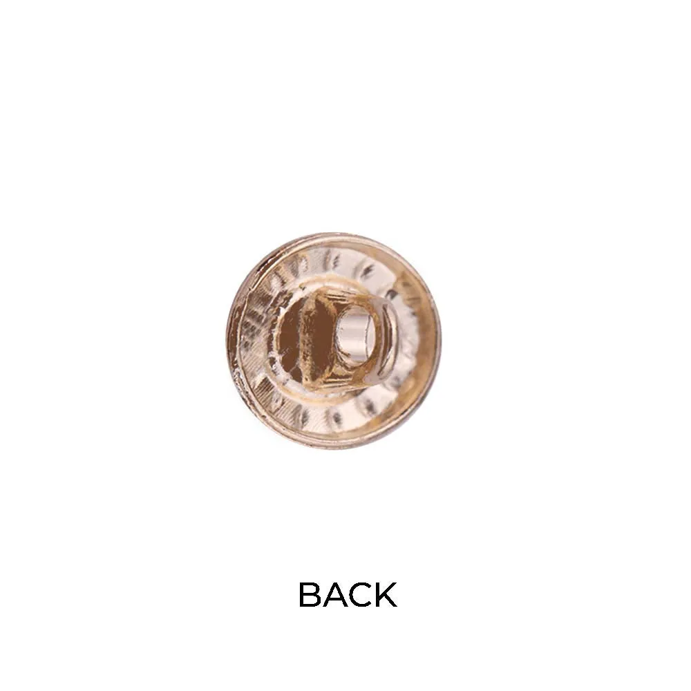 10mm (16L) Designer Metal Buttons for Shirts/Kurtas