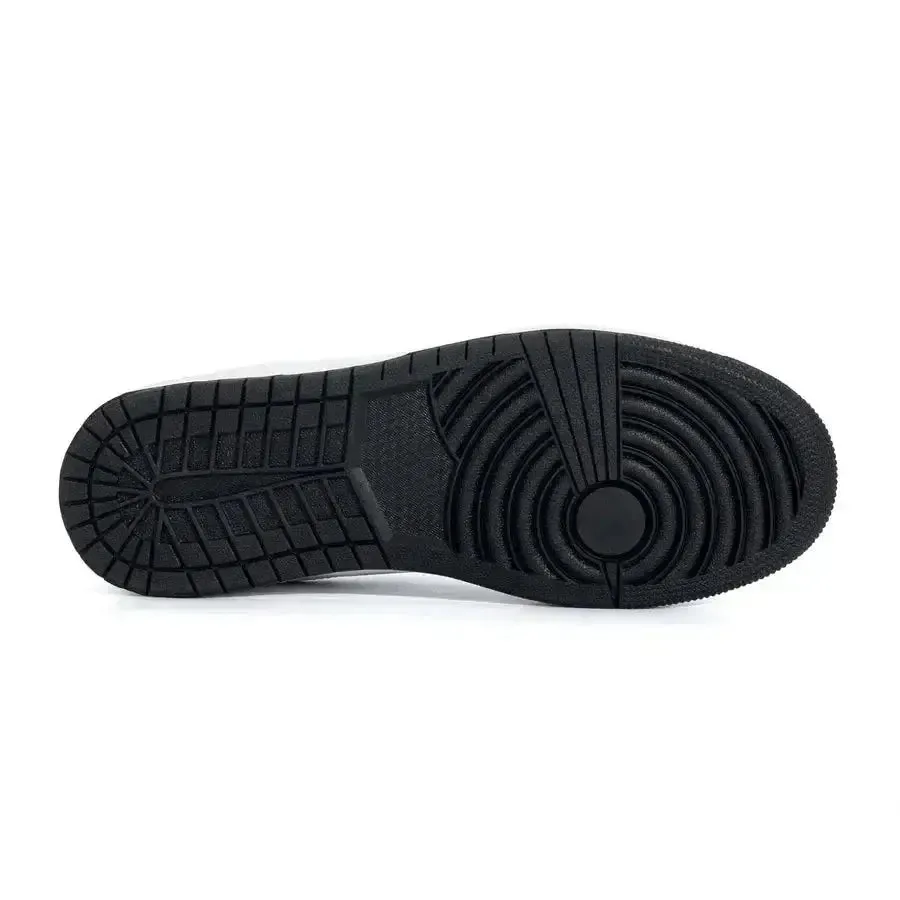 Bluelack mens high top leather sneakers