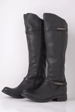 BullBoxer Knee Length Leather Boots