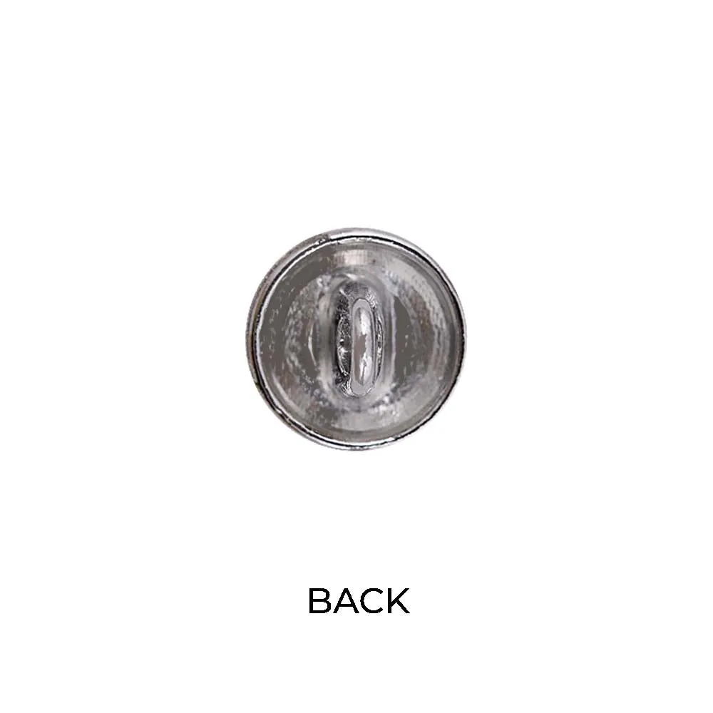 Classic Logo Design Lamination Shirt Metal Buttons