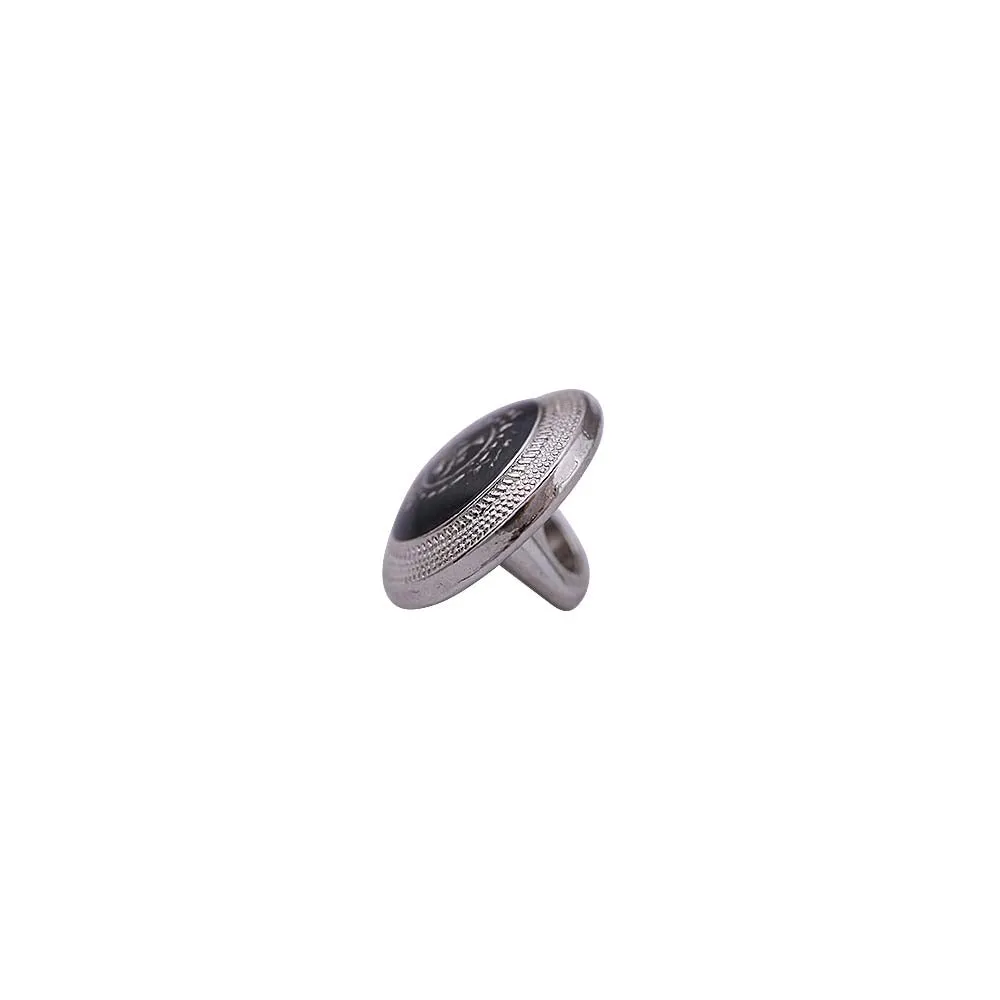 Classic Logo Design Lamination Shirt Metal Buttons