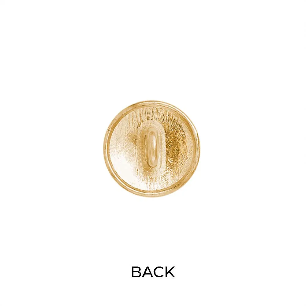 Classic Wreath Logo Designer Lamination Metal Buttons for Shirts