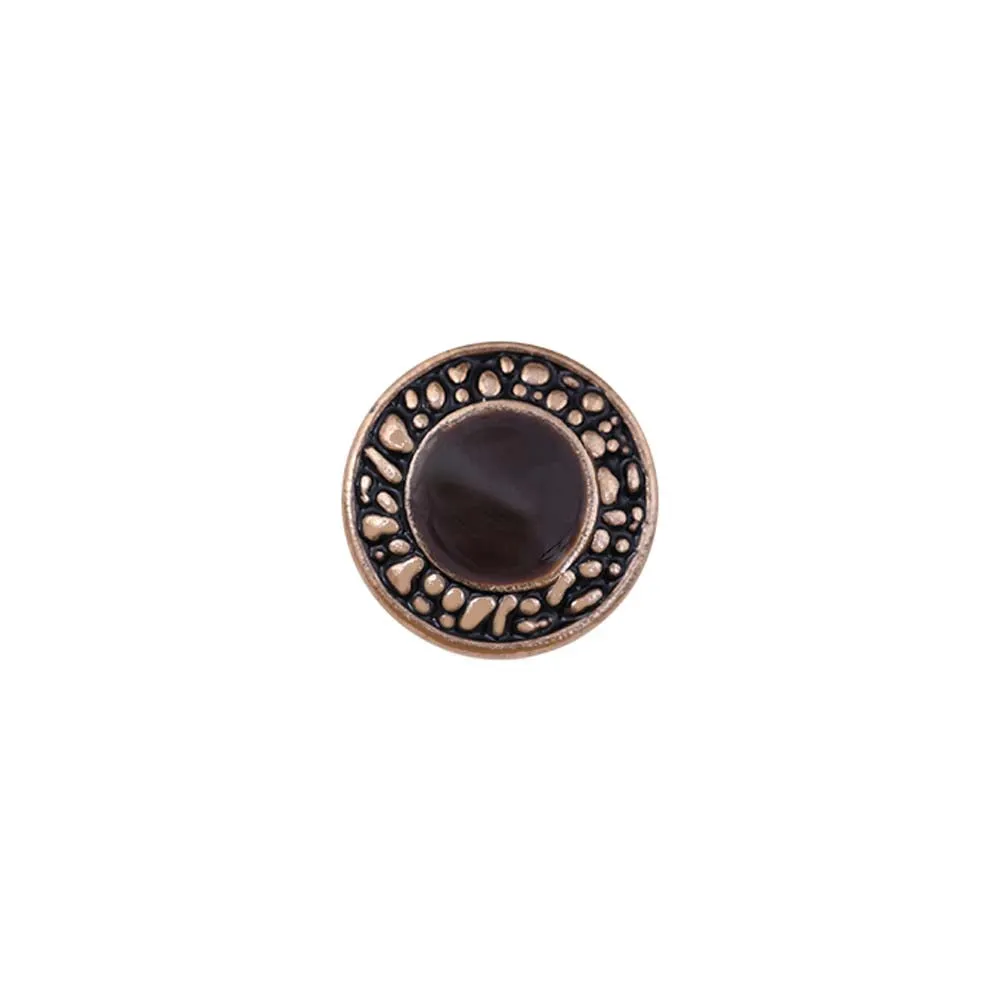 Designer Engraved Rim Enamel Lamination Metal Buttons
