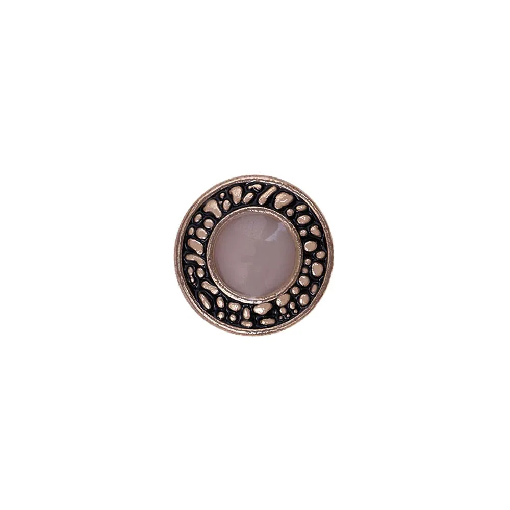 Designer Engraved Rim Enamel Lamination Metal Buttons
