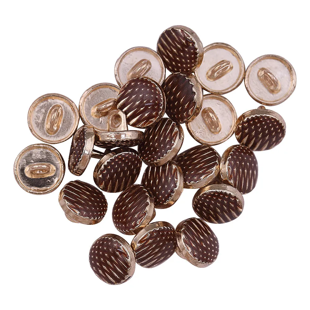 Designer Lamination Kurta/Kurti Loop Metal Buttons