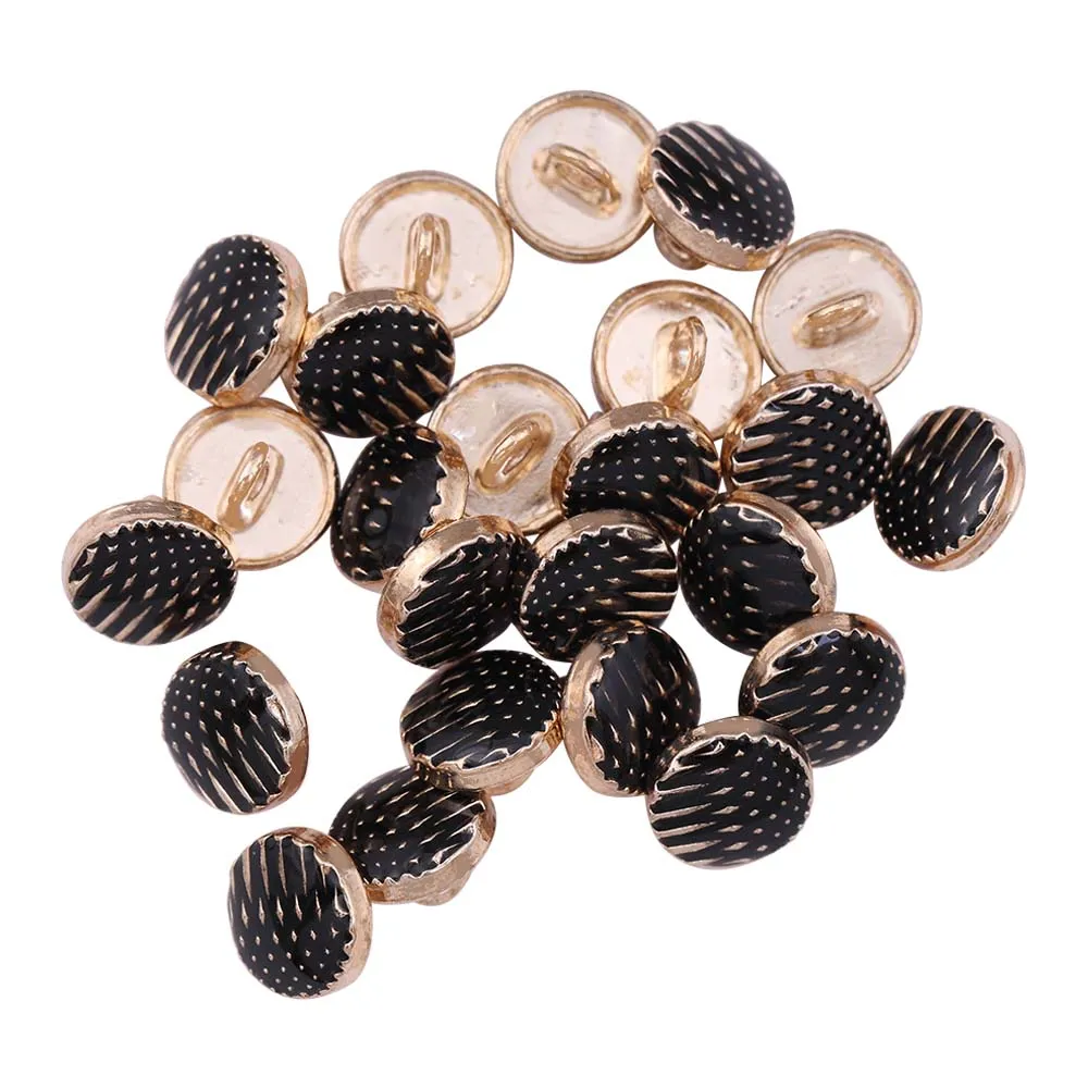 Designer Lamination Kurta/Kurti Loop Metal Buttons