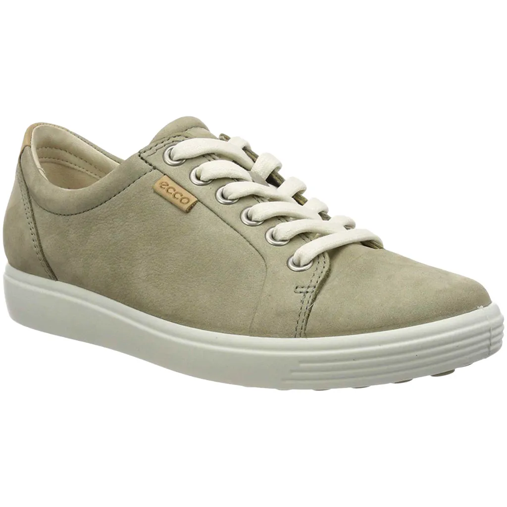 Ecco Soft 7 Soft Nubuck Leather Women's Casual Trainers