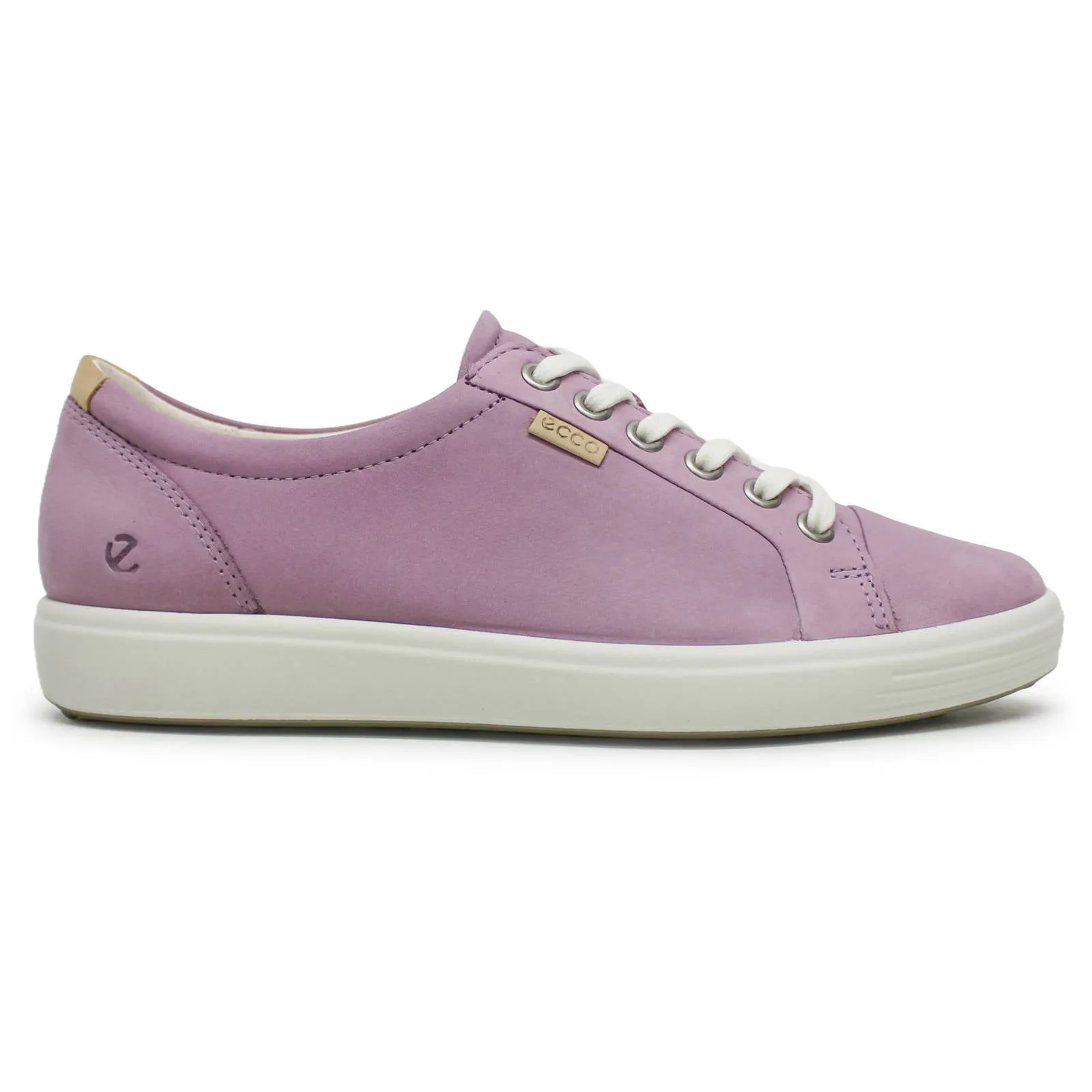 Ecco Soft 7 Soft Nubuck Leather Women's Casual Trainers