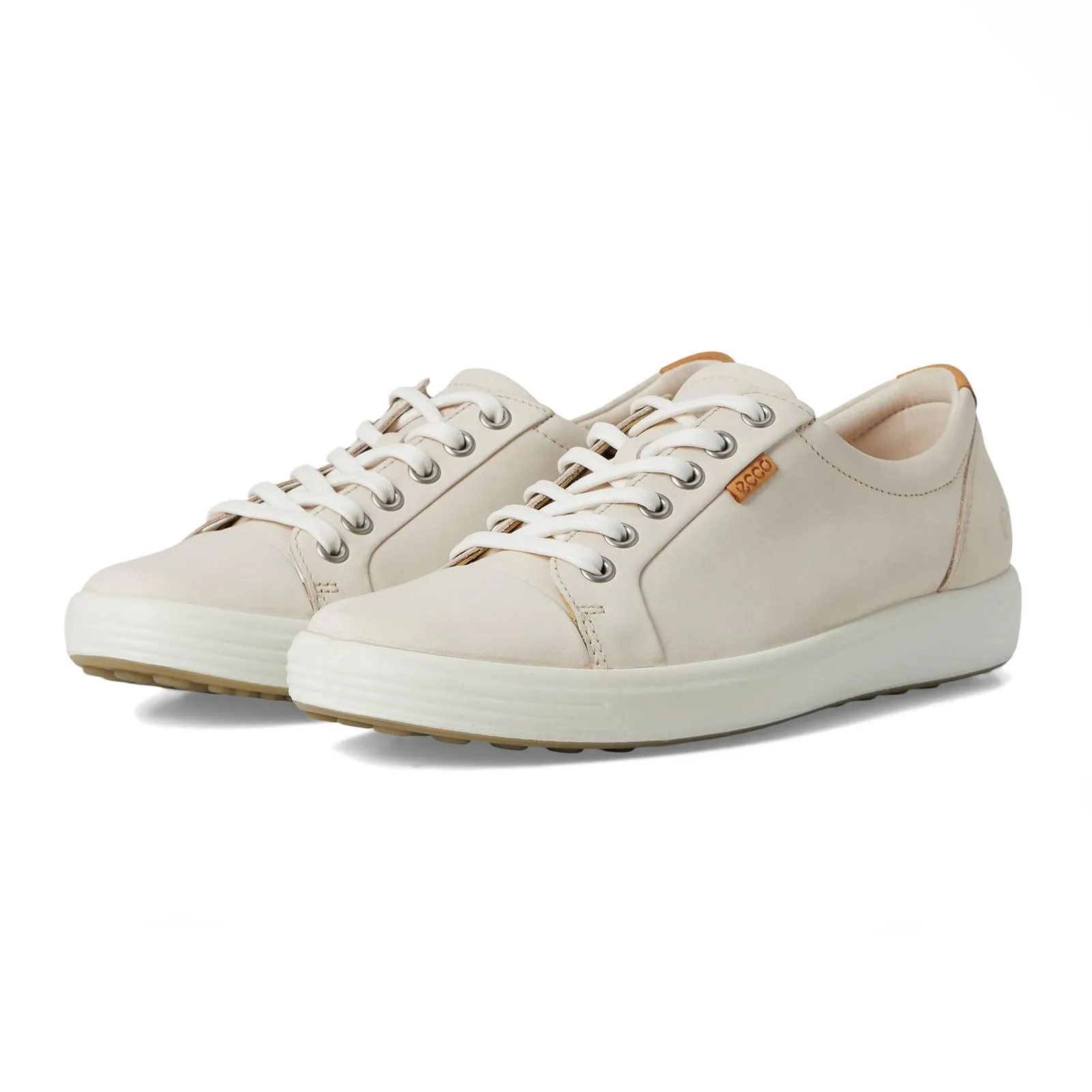 Ecco Soft 7 Soft Nubuck Leather Women's Casual Trainers