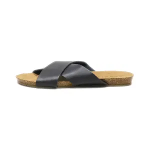Esprit Bounty Flat Sandals Canvas Black Colour For Women