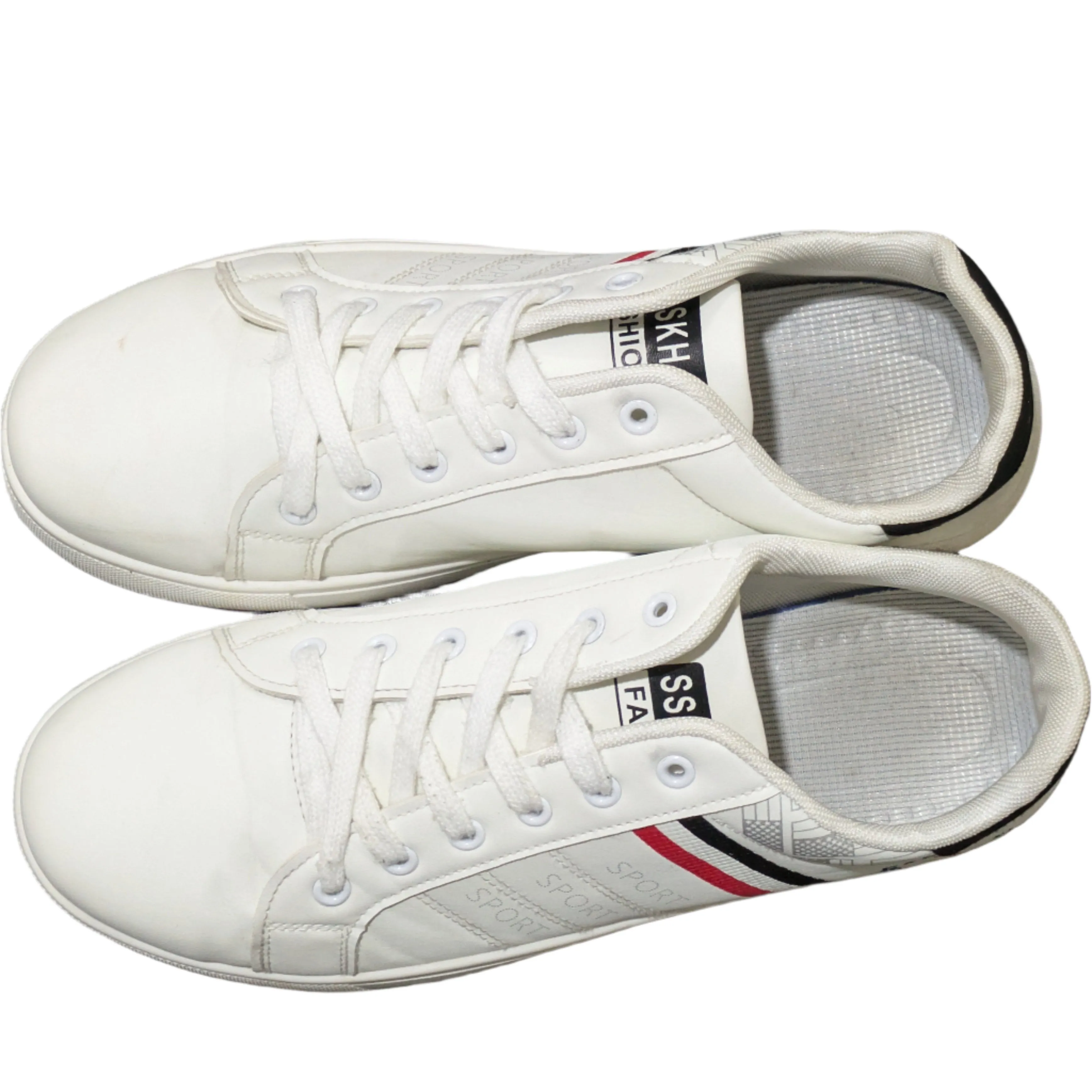FASHION Sports Sneakers – White Size EU 47