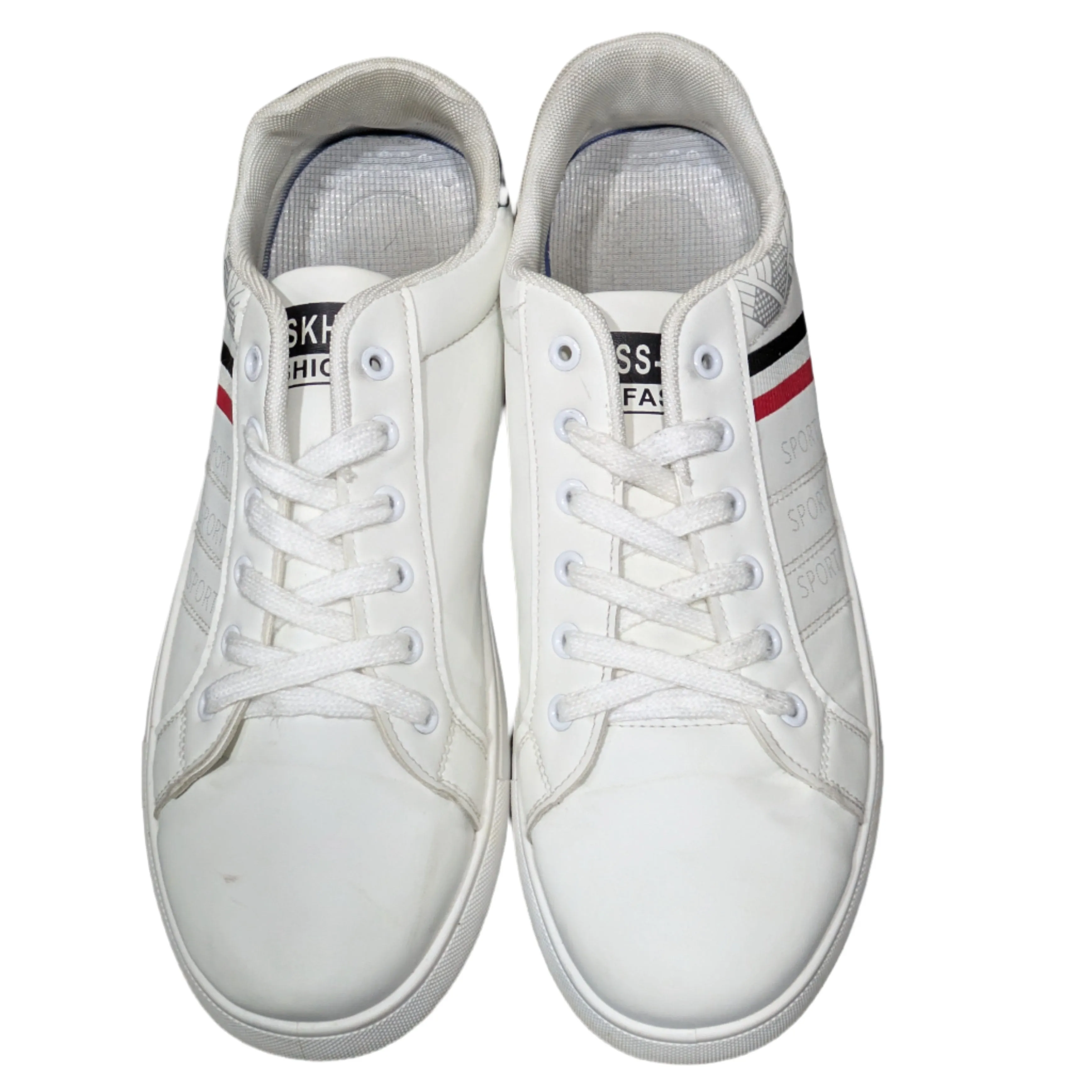 FASHION Sports Sneakers – White Size EU 47