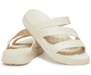 Getaway Strappy Sandal - stucco