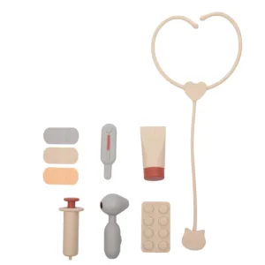 Kids' Pretend Silicone Doctor Playset