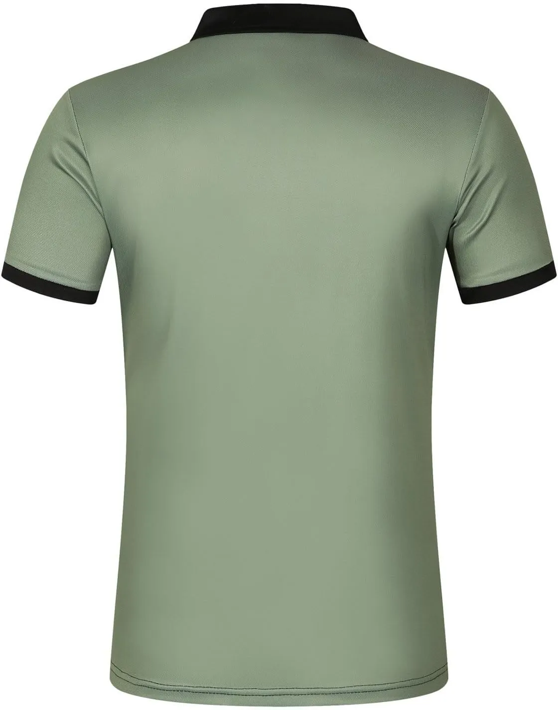 Polo Shirts for Men with Pocket Casual Collared Shirt Polos Classic Button Golf Shirt Loose Athletic Pullover