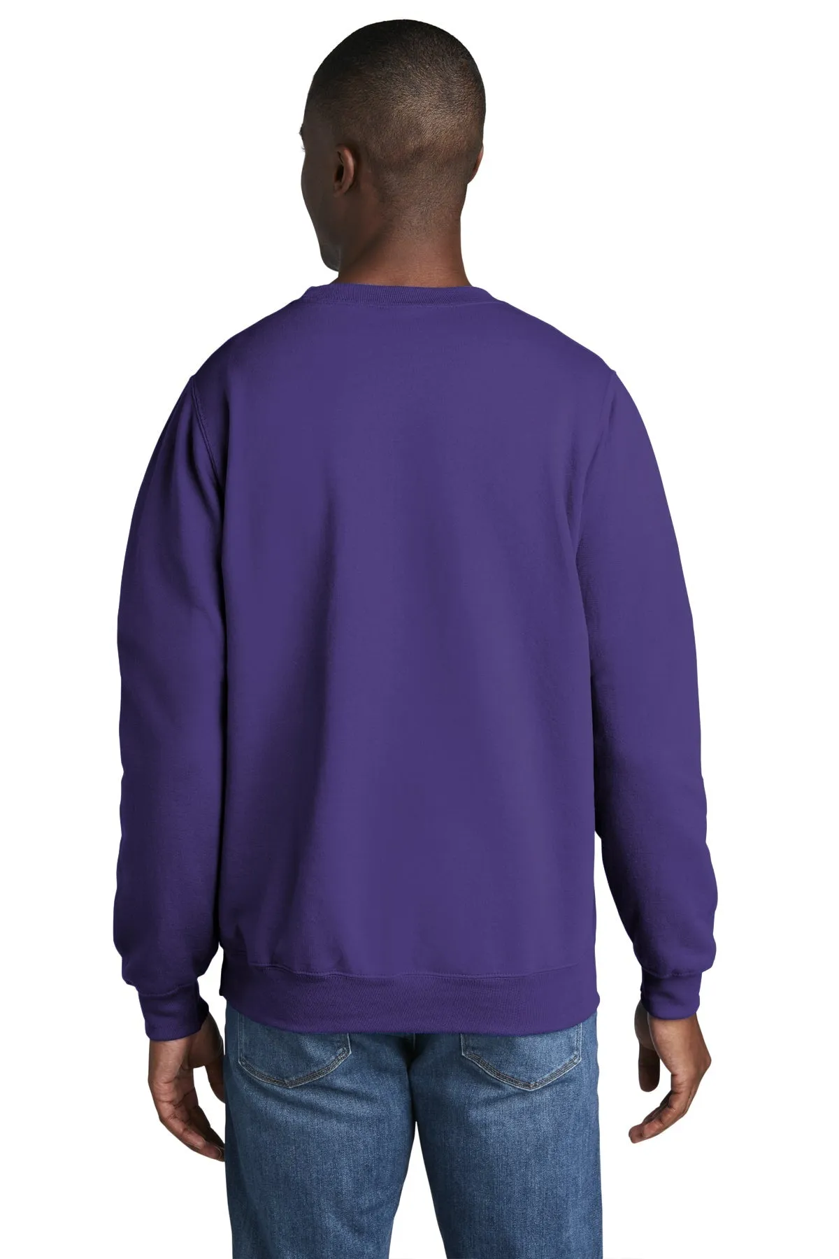 Port & Company Core Fleece Branded Sweatshirts, Purple