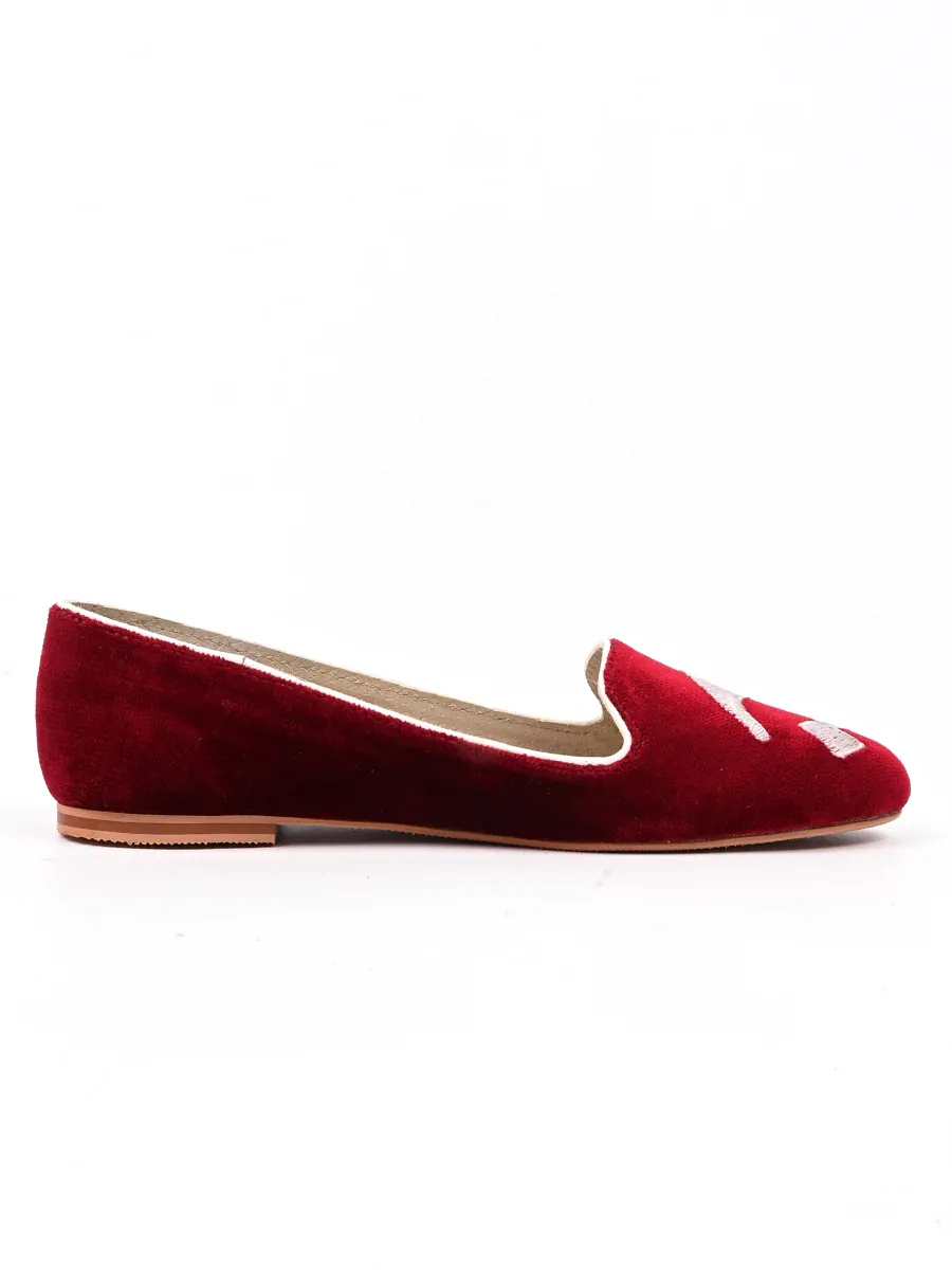 Red Winter Pumps