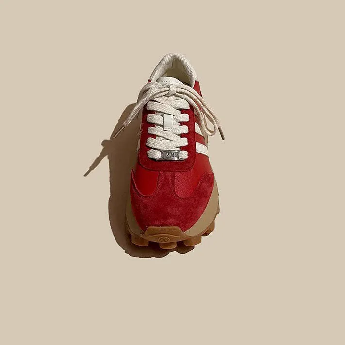 Retro Forrest Gump Sport Heightening Simple Women's Shoes