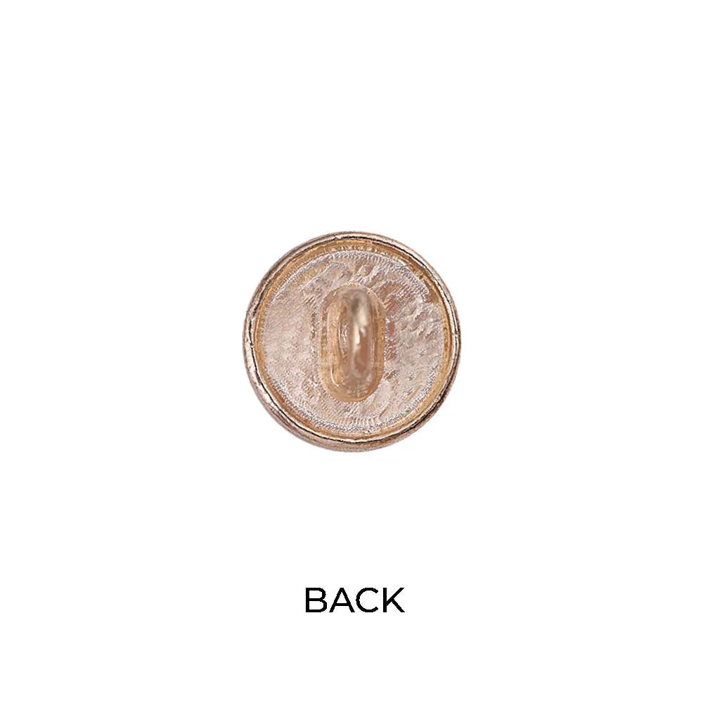 Round Shape Designer Lamination Kurta Metal Buttons
