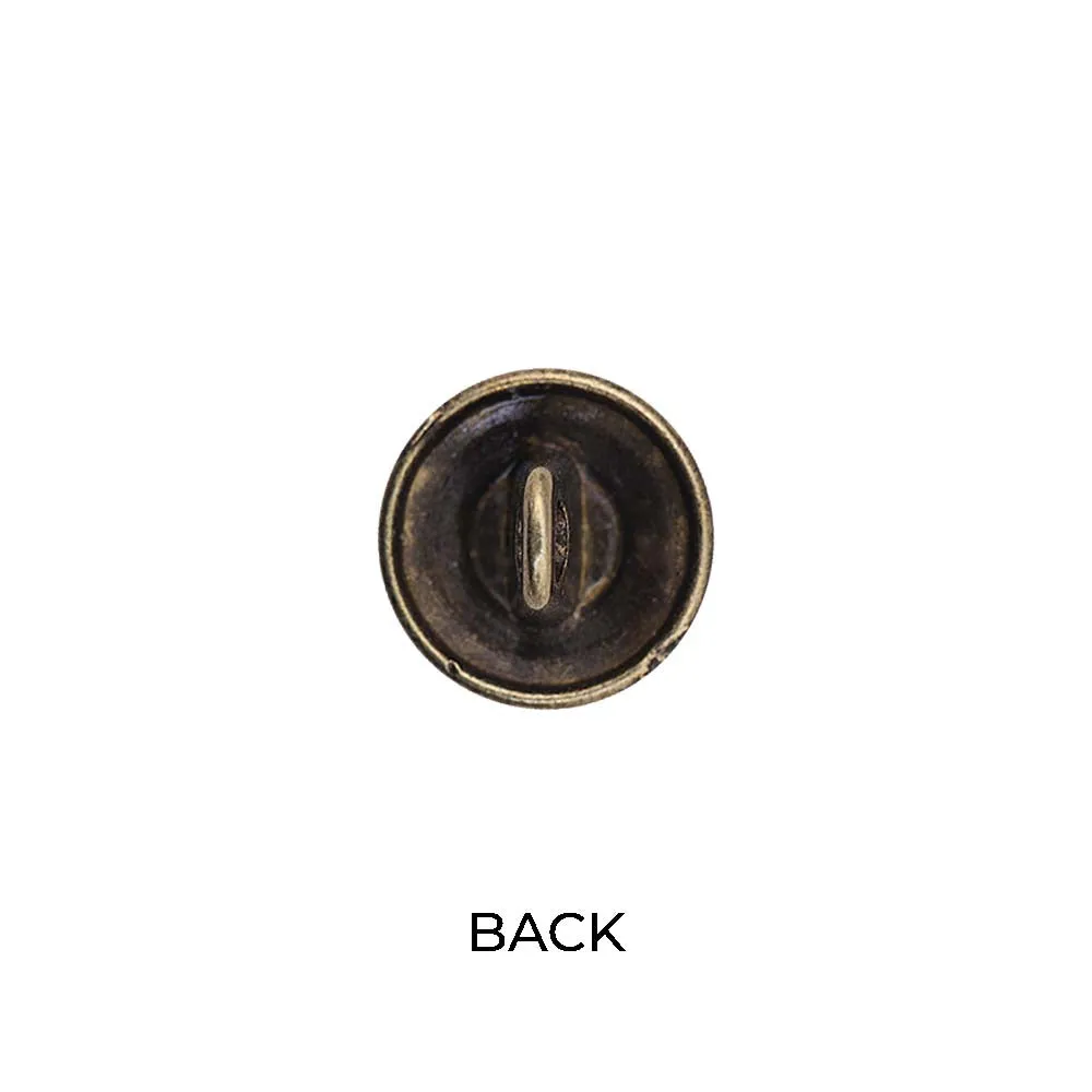 Round Shape Downhole Engraved Design Kurta Metal Buttons
