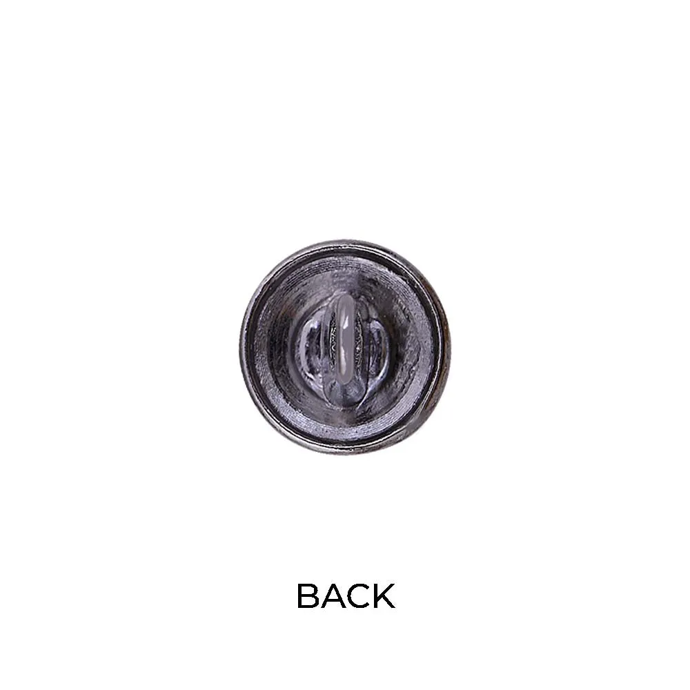 Round Shape Downhole Engraved Design Kurta Metal Buttons