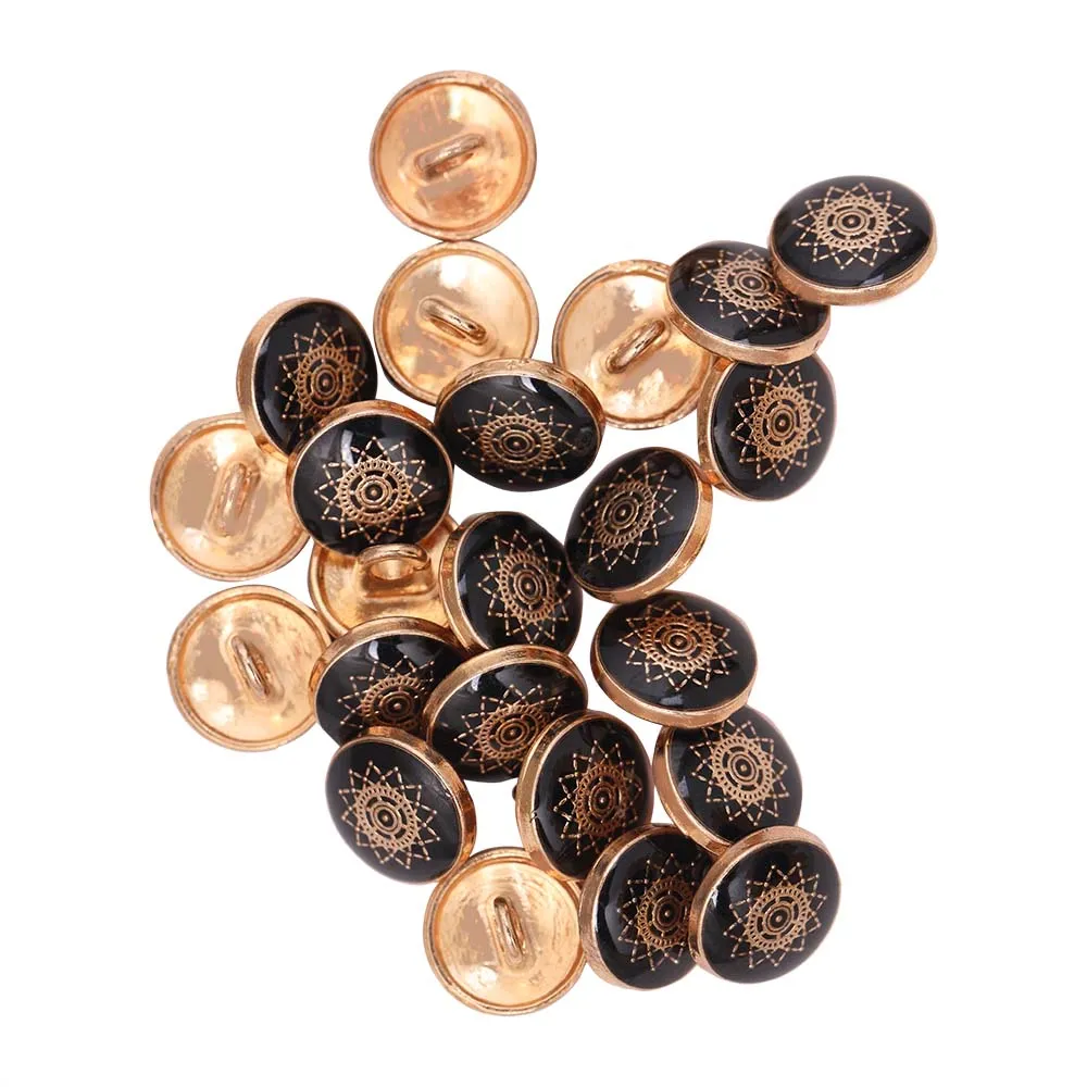 Round Shape Lamination Shirt/Kurta Metal Buttons