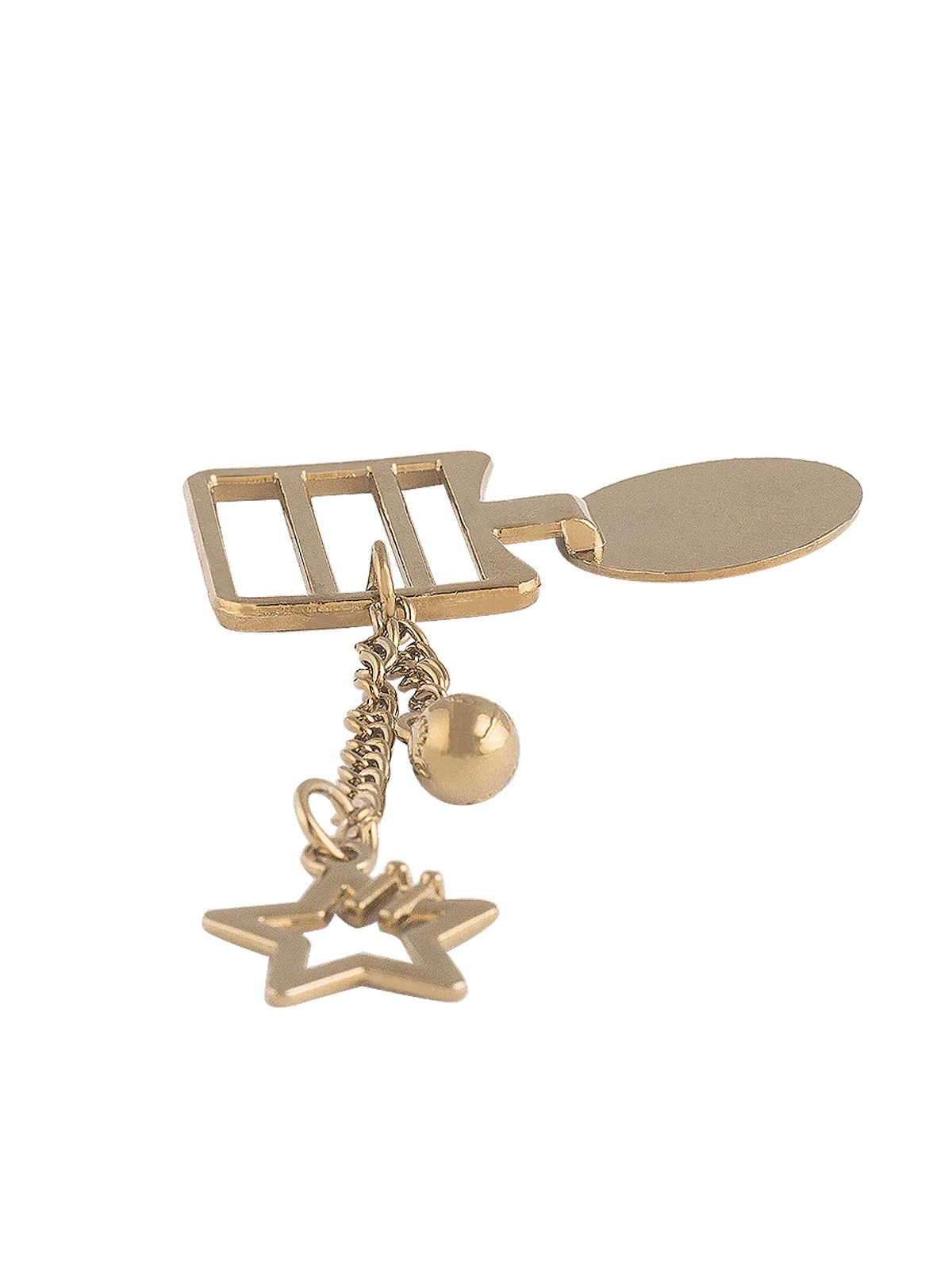 Shiny Bronze Chain Tassel Design Fashion Hardware