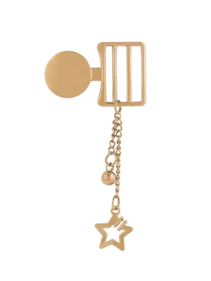 Shiny Bronze Chain Tassel Design Fashion Hardware