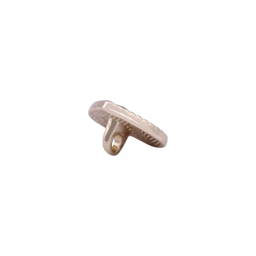 Shiny Gold Heart Shape Premium Decorative Metal Buttons