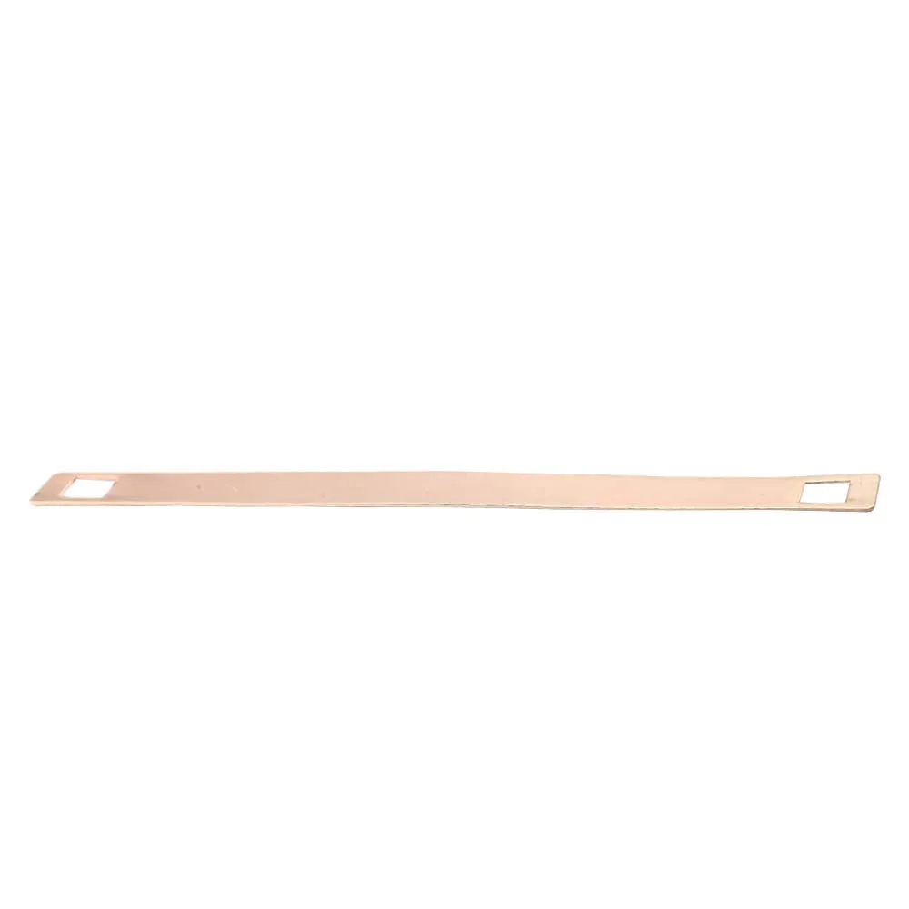 Shiny Gold Smooth Surface Plain Metal Plate for Dresses