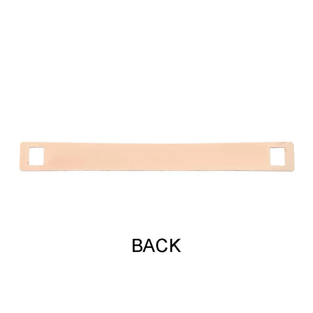 Shiny Gold Smooth Surface Plain Metal Plate for Dresses