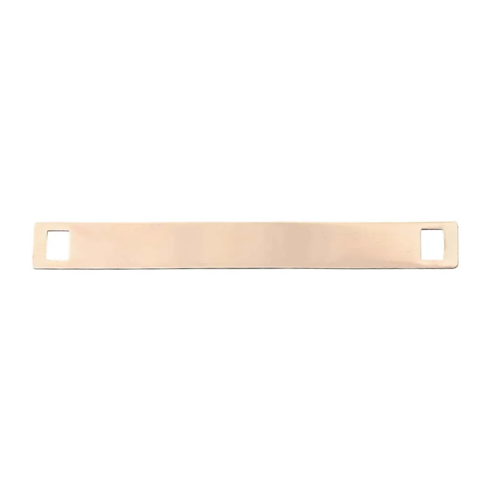 Shiny Gold Smooth Surface Plain Metal Plate for Dresses
