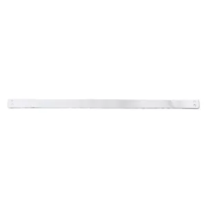 Small Sleek Structure Shiny Silver Metal Plate Clothing Hardware