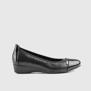 Soft Style Rishi Wedge Black 00217