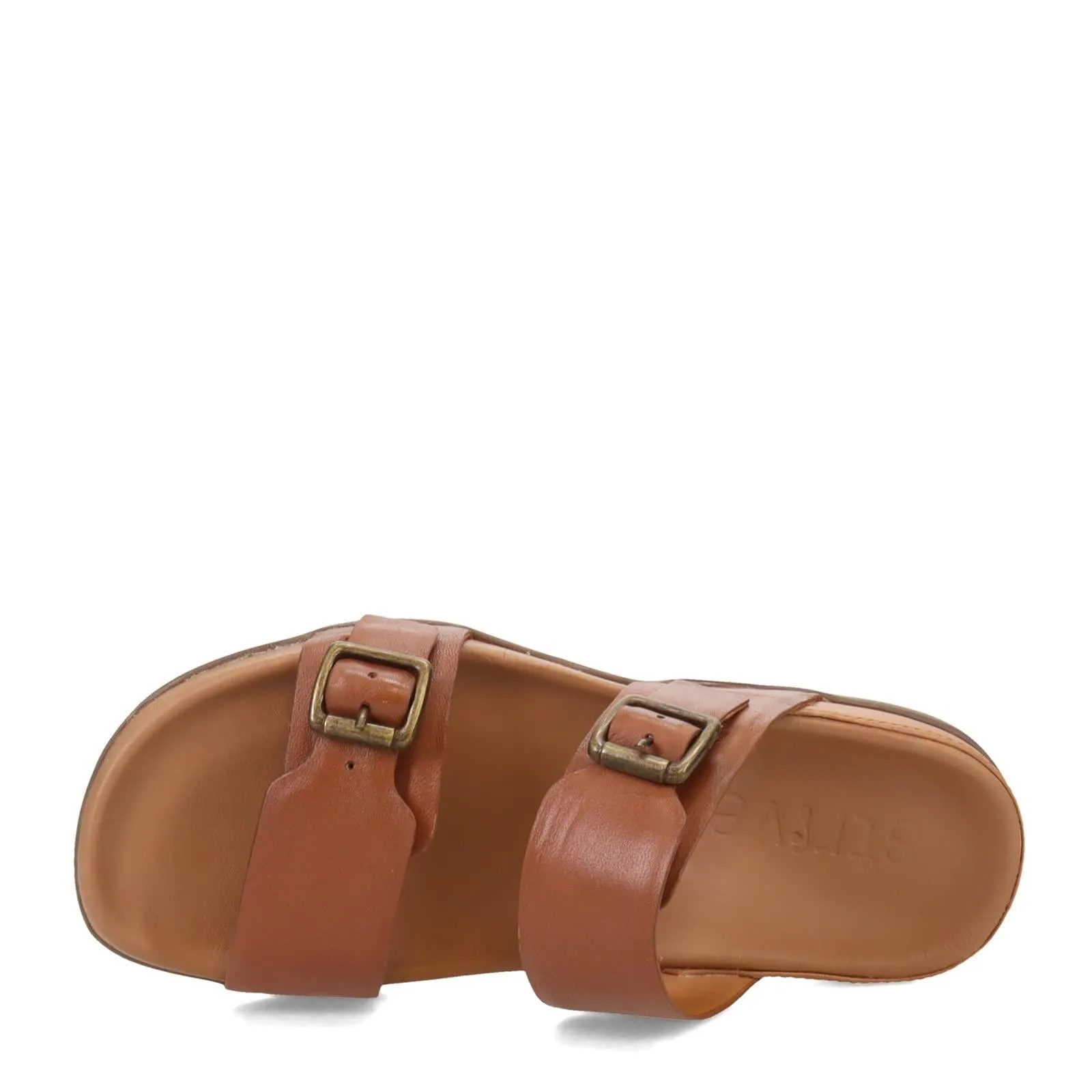 Strive Women's Caprera Tan Size 6 Built-in Arch Support Orthotic Sandal