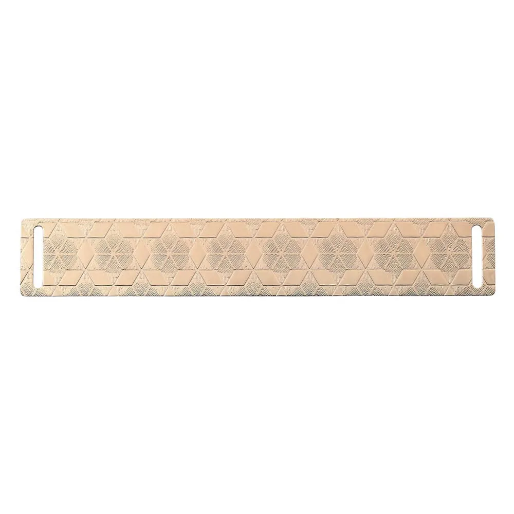 Textured Surface Star Design Metal Plate for Clothing