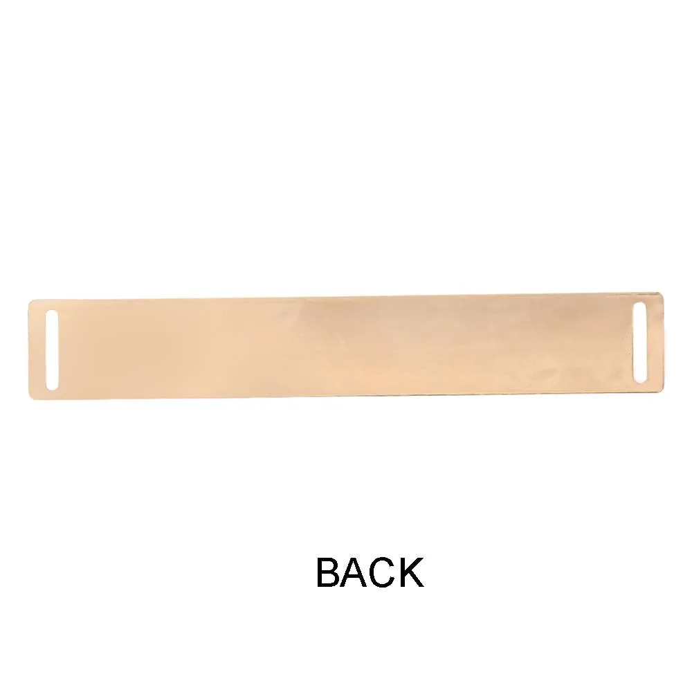Textured Surface Star Design Metal Plate for Clothing