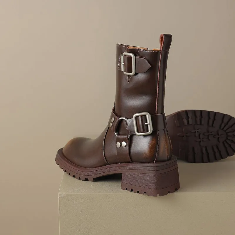 Veltique Croctex Chic Ankle Boots