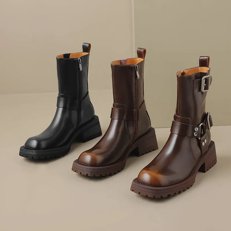 Veltique Croctex Chic Ankle Boots