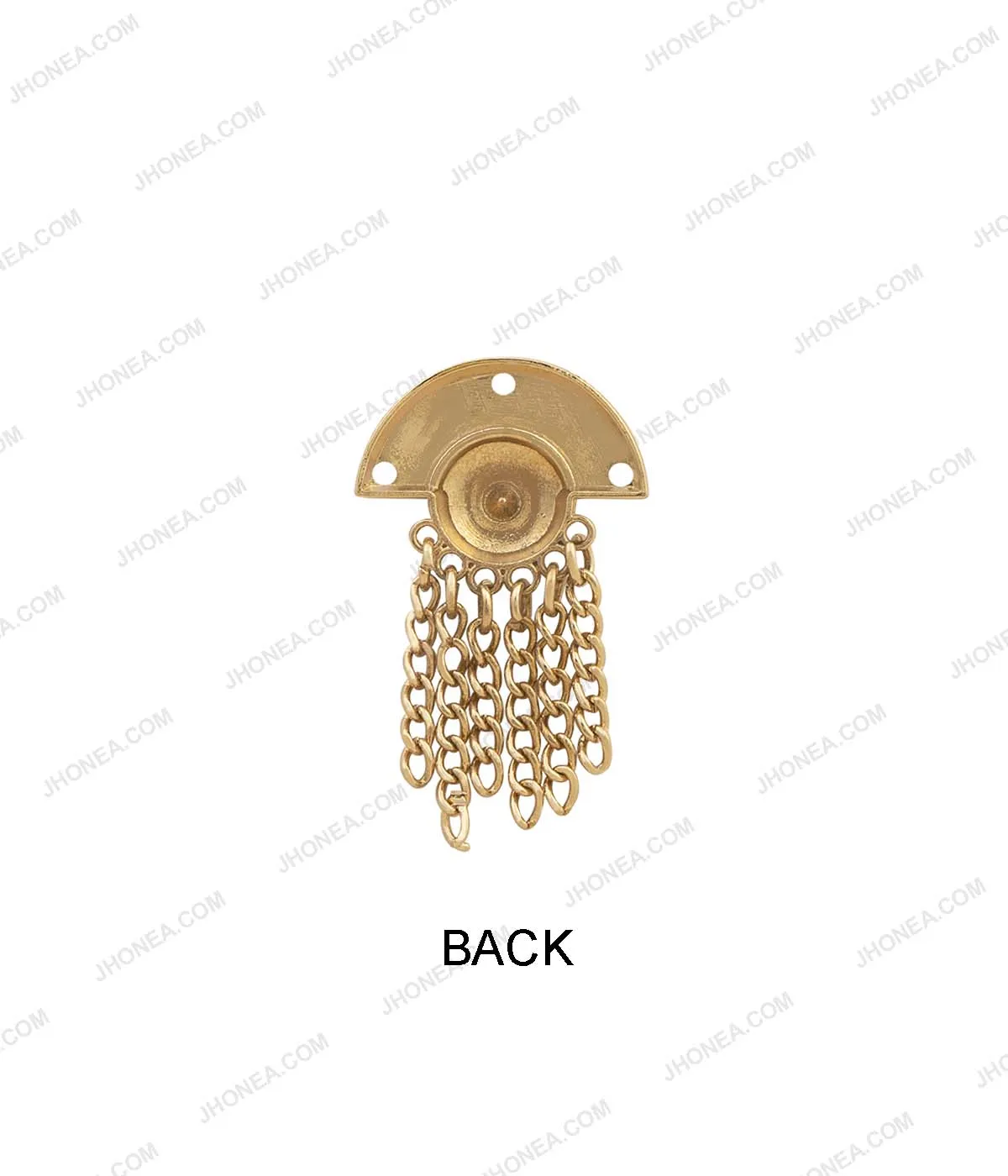 Western Style Shiny Gold Tassel Fashion Clothing Accessory