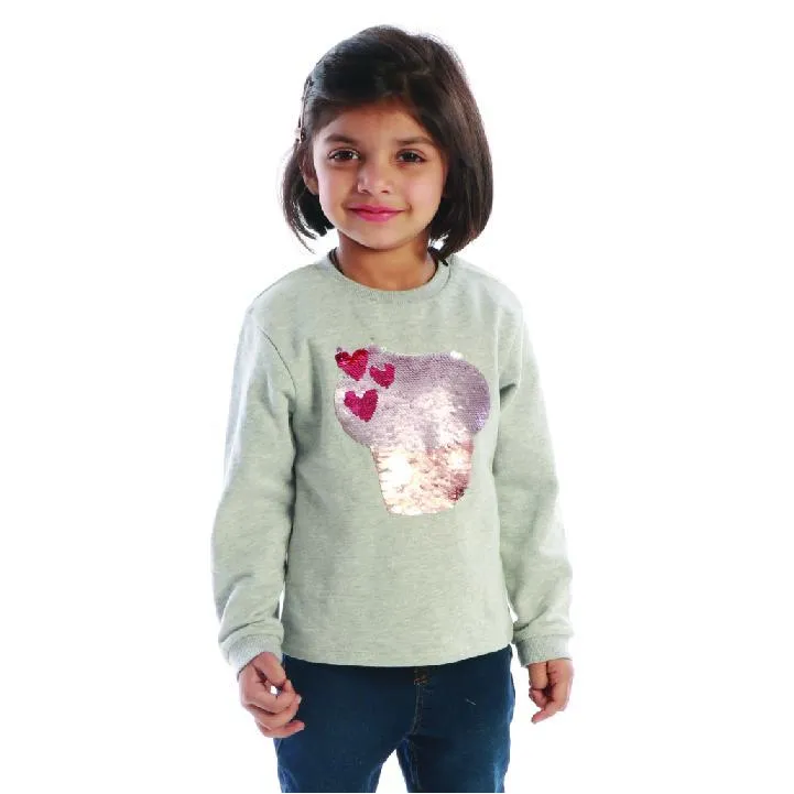 Winter Sweatshirt Combo - Elephant, Kitty and Pom Pom