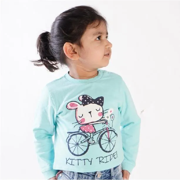 Winter Sweatshirt- Kitty Ride